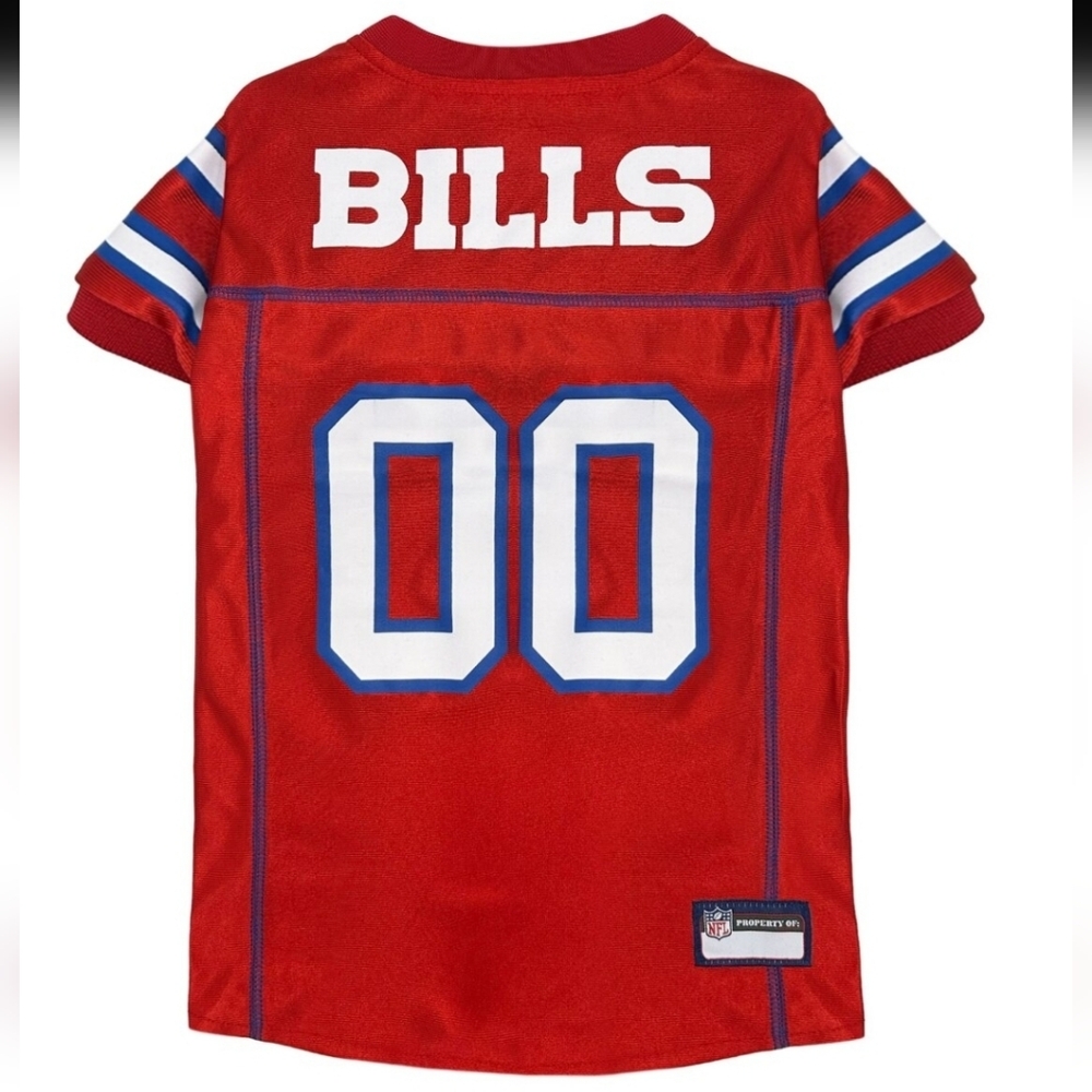 Pets First NFL Buffalo Bills Color Rush Dog Jersey